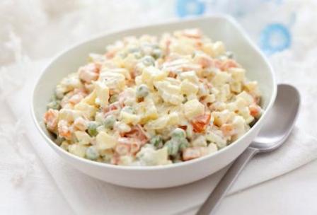Ruska salata “Salata Olivije” 