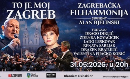 Na Dan grada Zagreba, 31. svibnja, Zagrebačka filharmonija u Lisinskoom u 20 sati  priređuje koncert “To je...