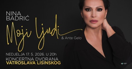 Nina Badrić će u nedjelju 17.5. u 20 sati  održati veliki koncert u Lisinskom!