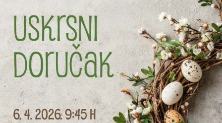 Tradicionalni 36. Uskrsni doručak, 6. travnja u Vodicama na Trgu kneza Branimira...