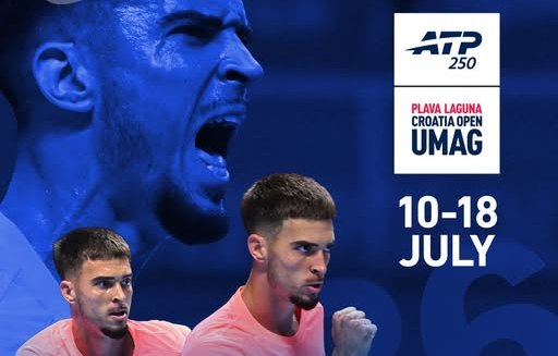 Program ATP Croatia Open Umag koji  traje do nedjelje 18.srpnja 2026. 