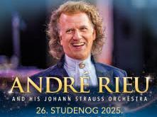 Andre Rieu & Johann Strauss Orchestar,  srijeda, 26.11.2025 u 19:30 Arena Zagreb 