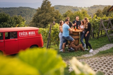 Upoznajte i okusite CVIČEK MOBILOM plodove vinograda TRŠKE GORE kraj Novog Mesta