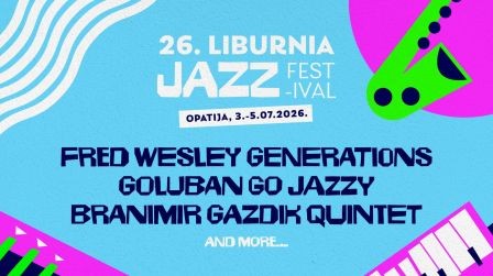 Program 26. Liburnia Jazz Festival od  3. do 5. srpnja u Opatiji