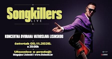 Songkillersi slave 30 godina karijere – 5. studenog u 20 sati u Lisinskom, Zagreb