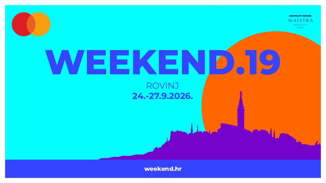 Program Weekenda.19  u Rovinju od 24. do  27. rujna 2'026.