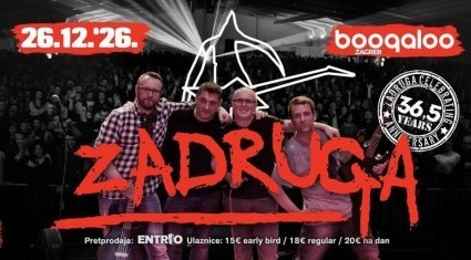 Zadruga za Štefanje u zagrebačkom Boogaloou – 26. prosinca 2026.